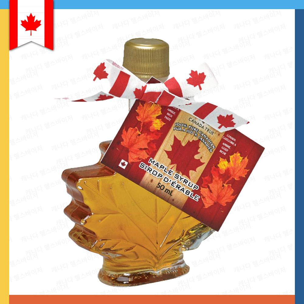 캐나다 메이플 시럽 50ml 100ml 150ml 250ml 단풍 유리병 Canada Maple Syrup Grade A Amber [원산지:캐나다산(캐나다트루)]