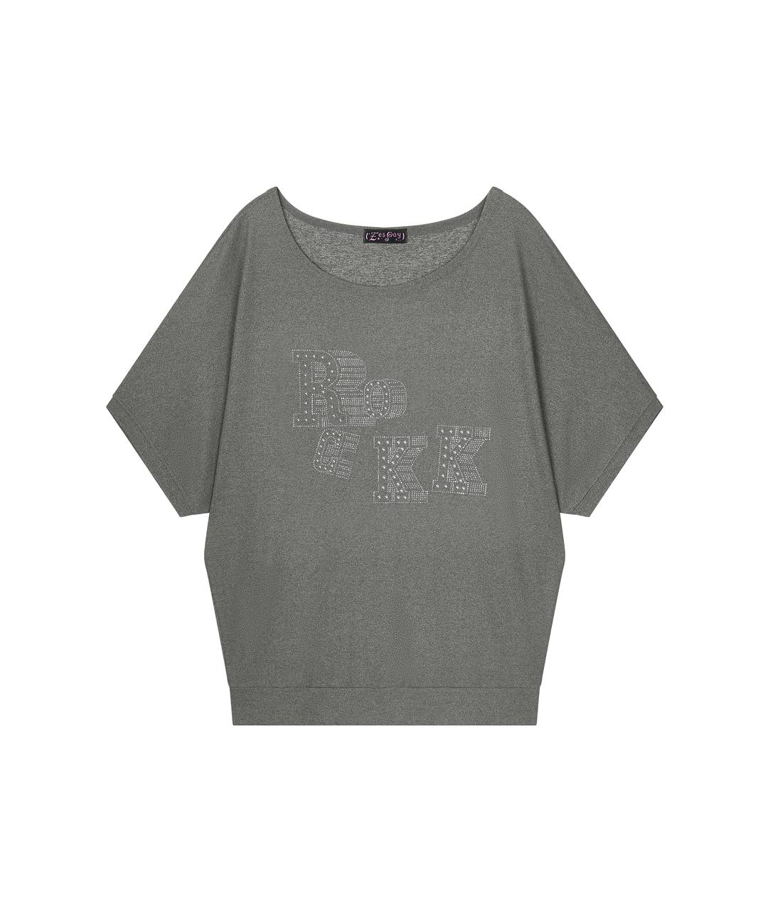 ROCKk ! (∩˃o˂∩)★ T SHIRT - GRAY