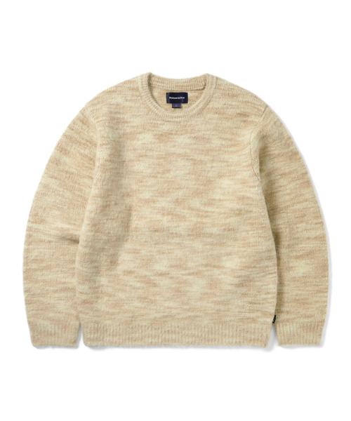Static Knit Sweater Beige