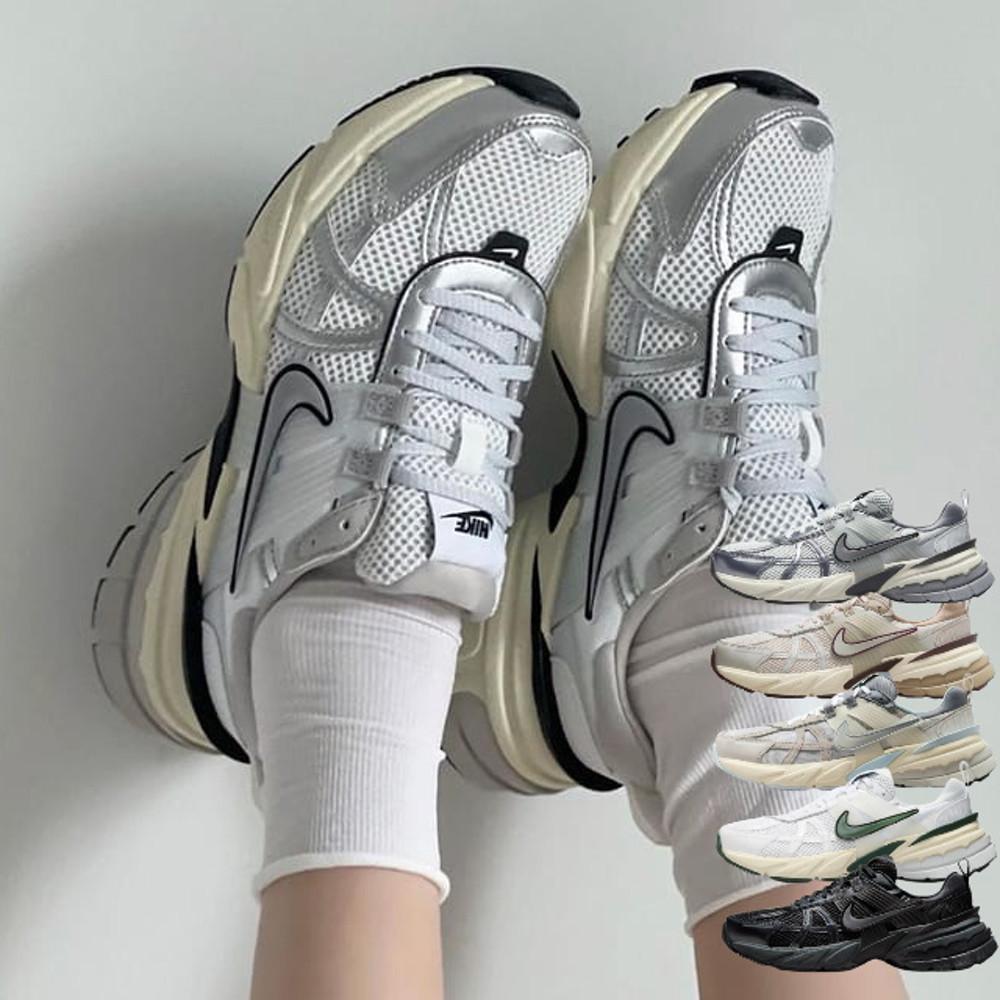 (국내매장판) 나이키 V2K 런 테크 서밋화이트 메탈릭실버 : 런칭샵