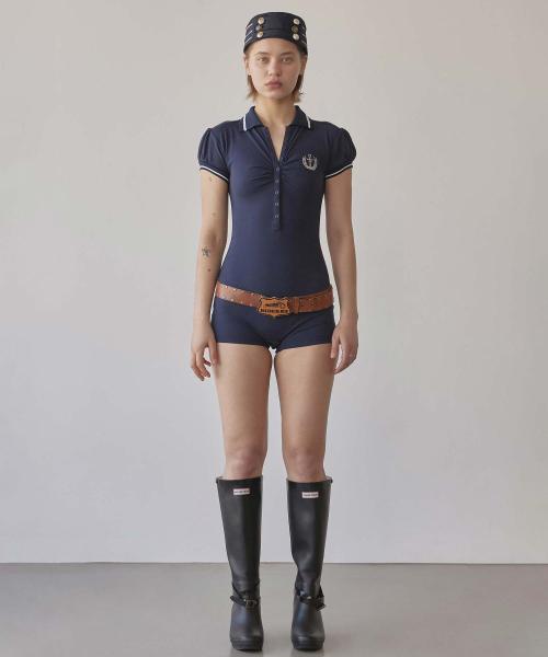 PK Classic Romper Navy