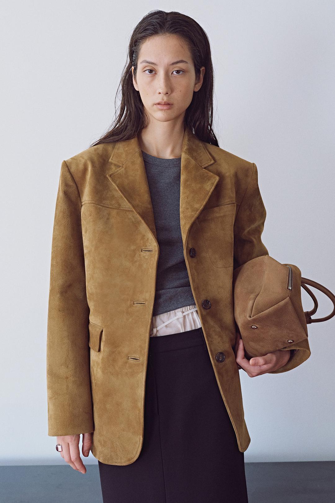 Real Nubuck Leather Jacket J103-92