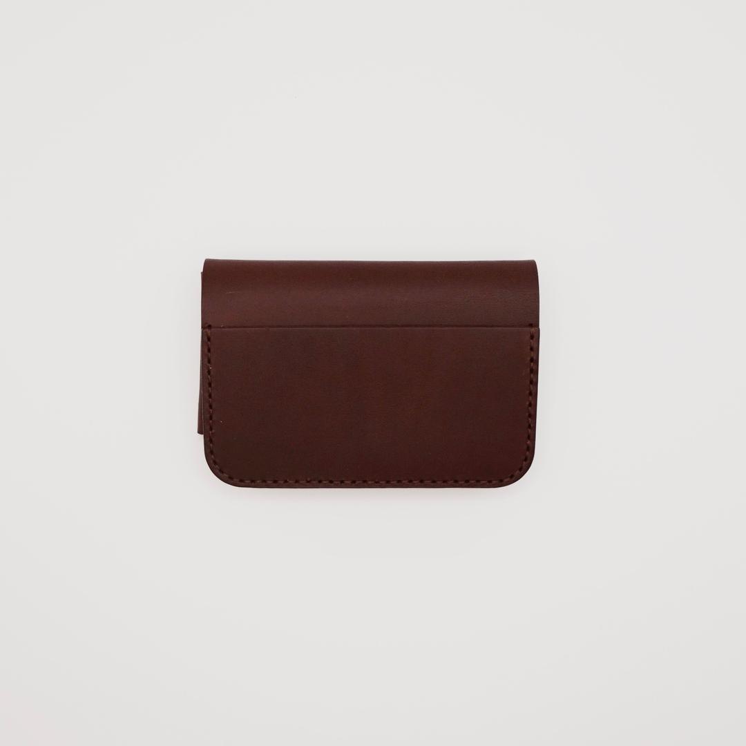 basic card wallet_choco brown