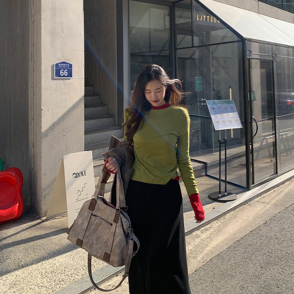 [PROST J] 피드 텐셀 긴팔 T (5colors)