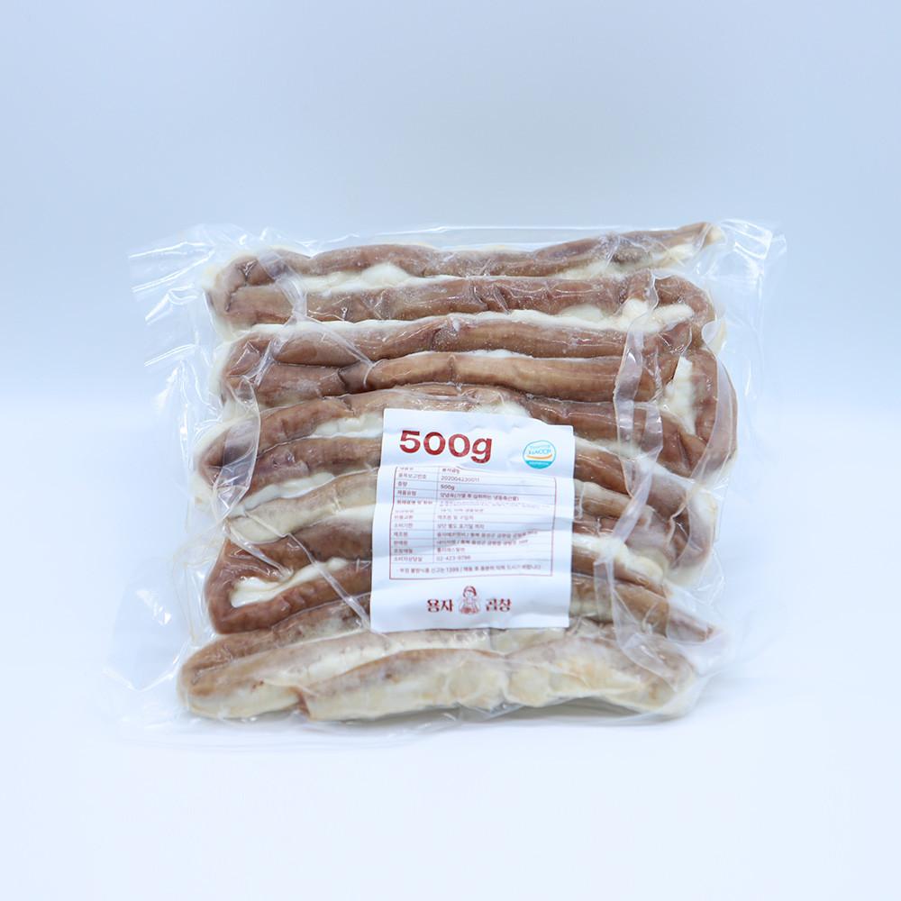 용자곱창 국내산 한우소곱창 대용량 500g 캠핑음식 술안주 밀키트 3팩 구매시 한우염통 서비스