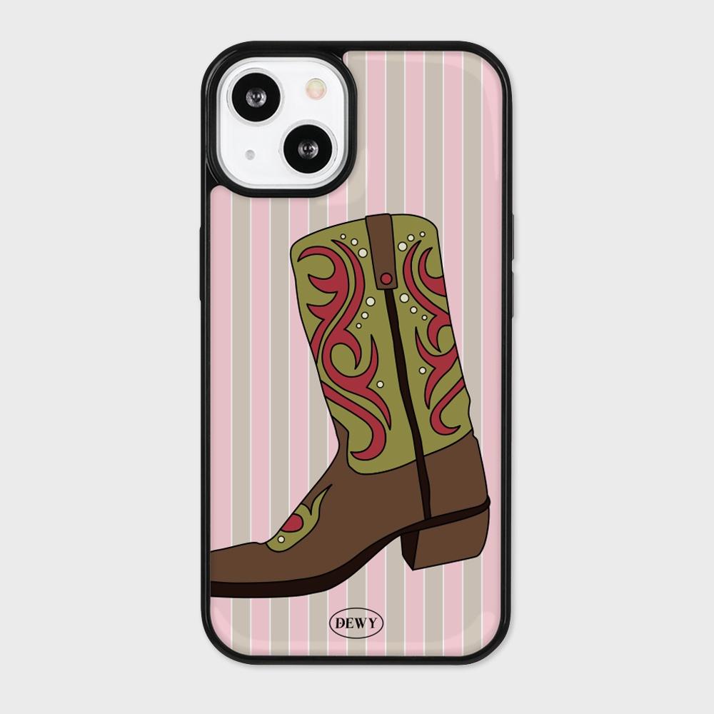 [듀이]범퍼 에폭시 폰케이스 - boots phone case
