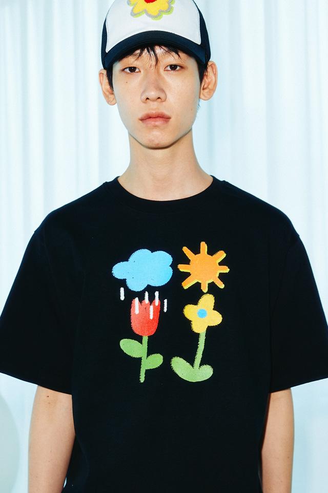 GOOD WEATHER T-SHIRTS BLACK