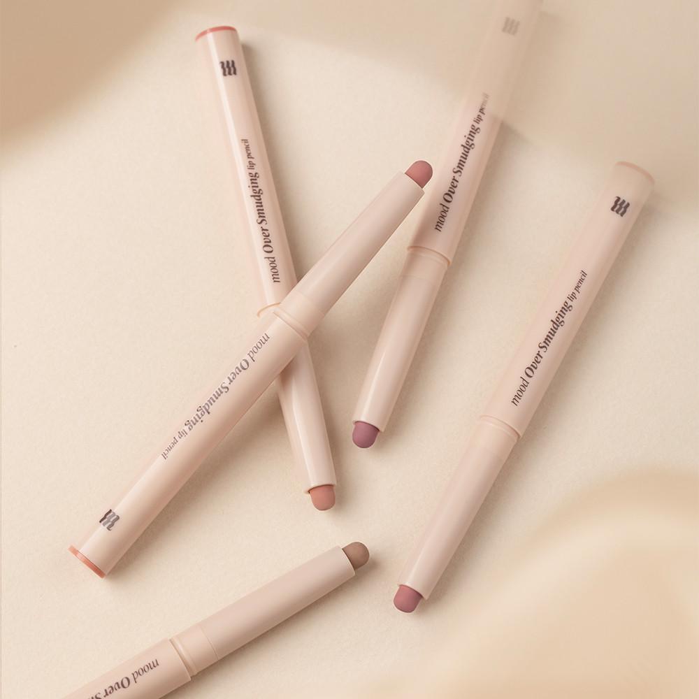[머지] 무드 오버 스머징 MLBB 매트 립 펜슬 (5color, 0.9g)