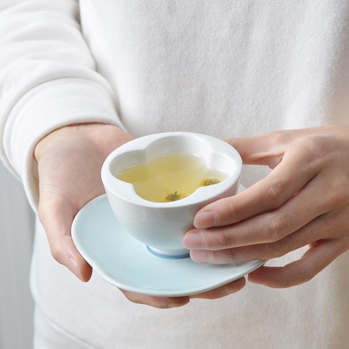 단아 꽃잔 세트