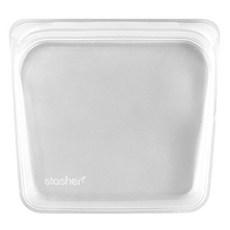 스타셔 샌드위치 지퍼백 클리어 투명 19 x 18 cm