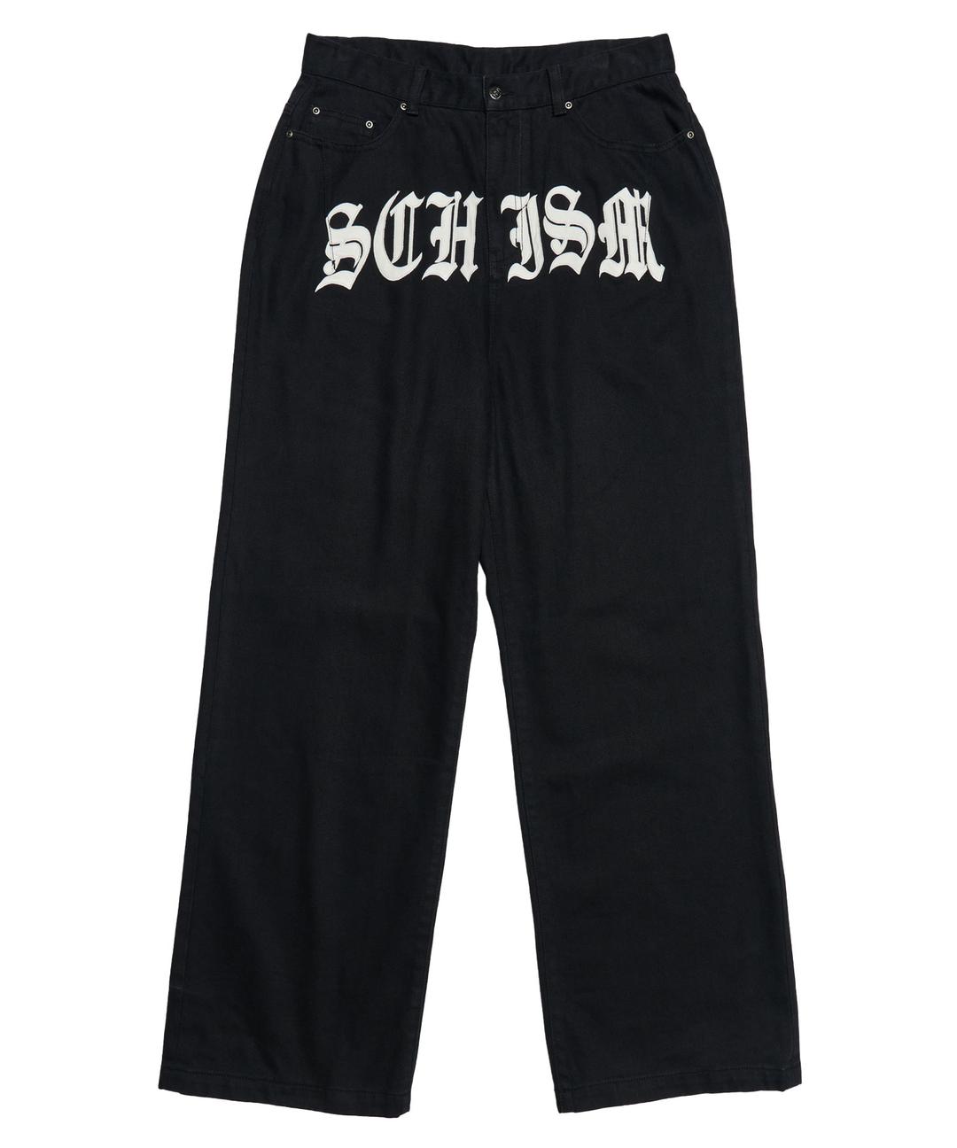 SCHISM PATCH JEANS BLACK