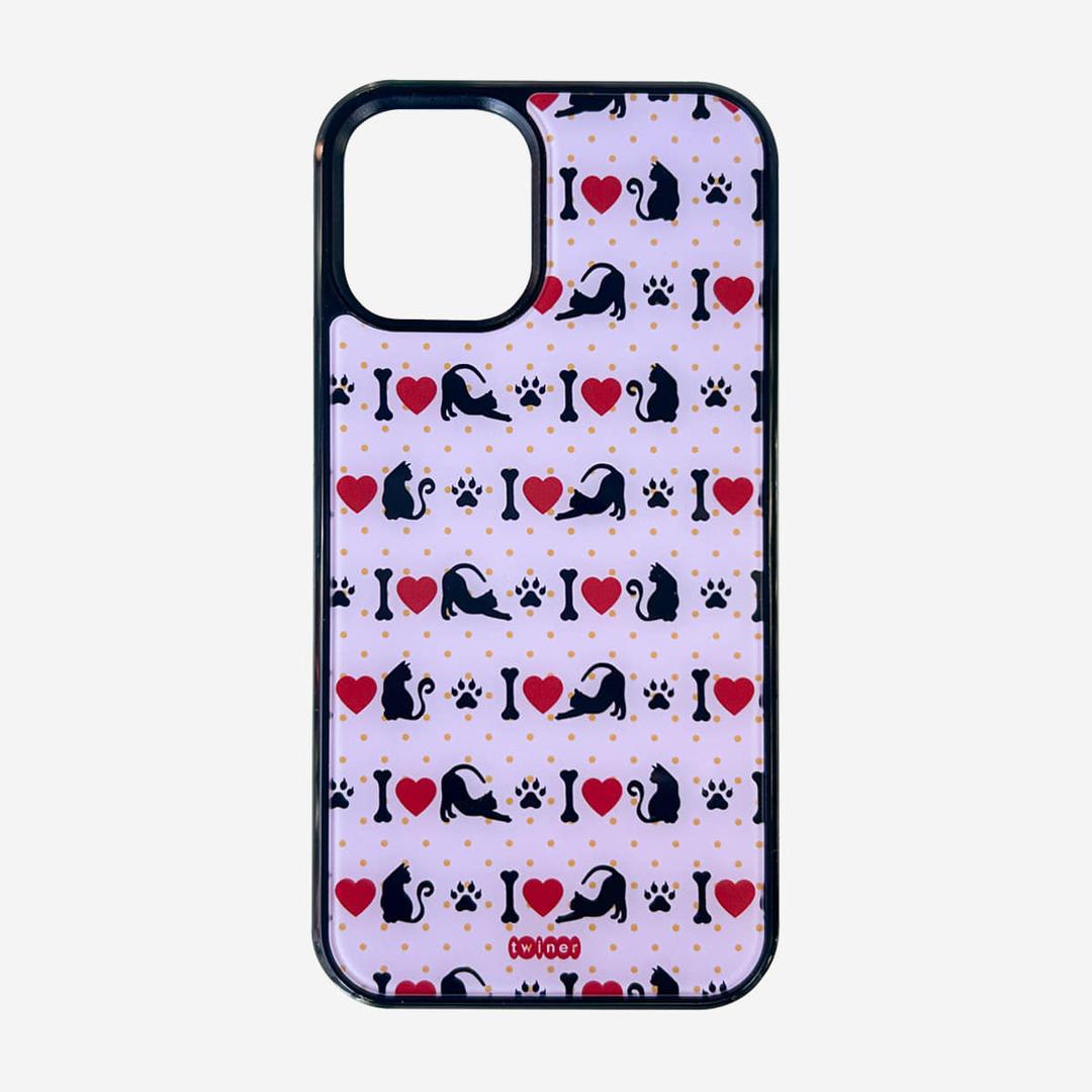 [PRE-ORDER] I LOVE CAT phone case (글라스 / 맥세이프 글라스 케이스)