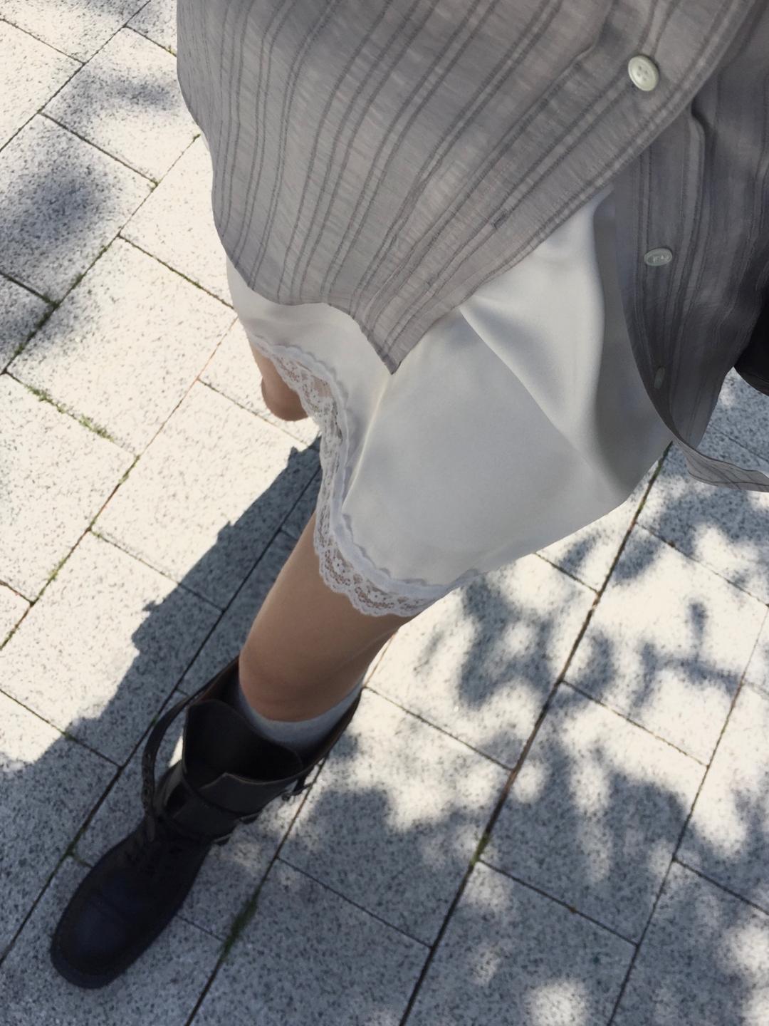 lace skirt (2colors)