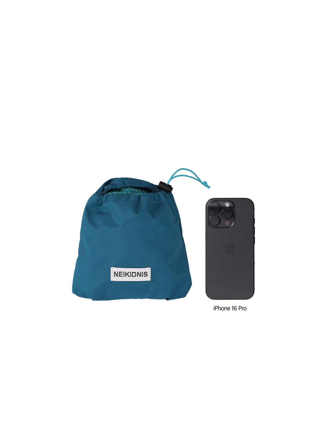 [발매 혜택] ID PACKABLE MESH BACKPACK / CYAN