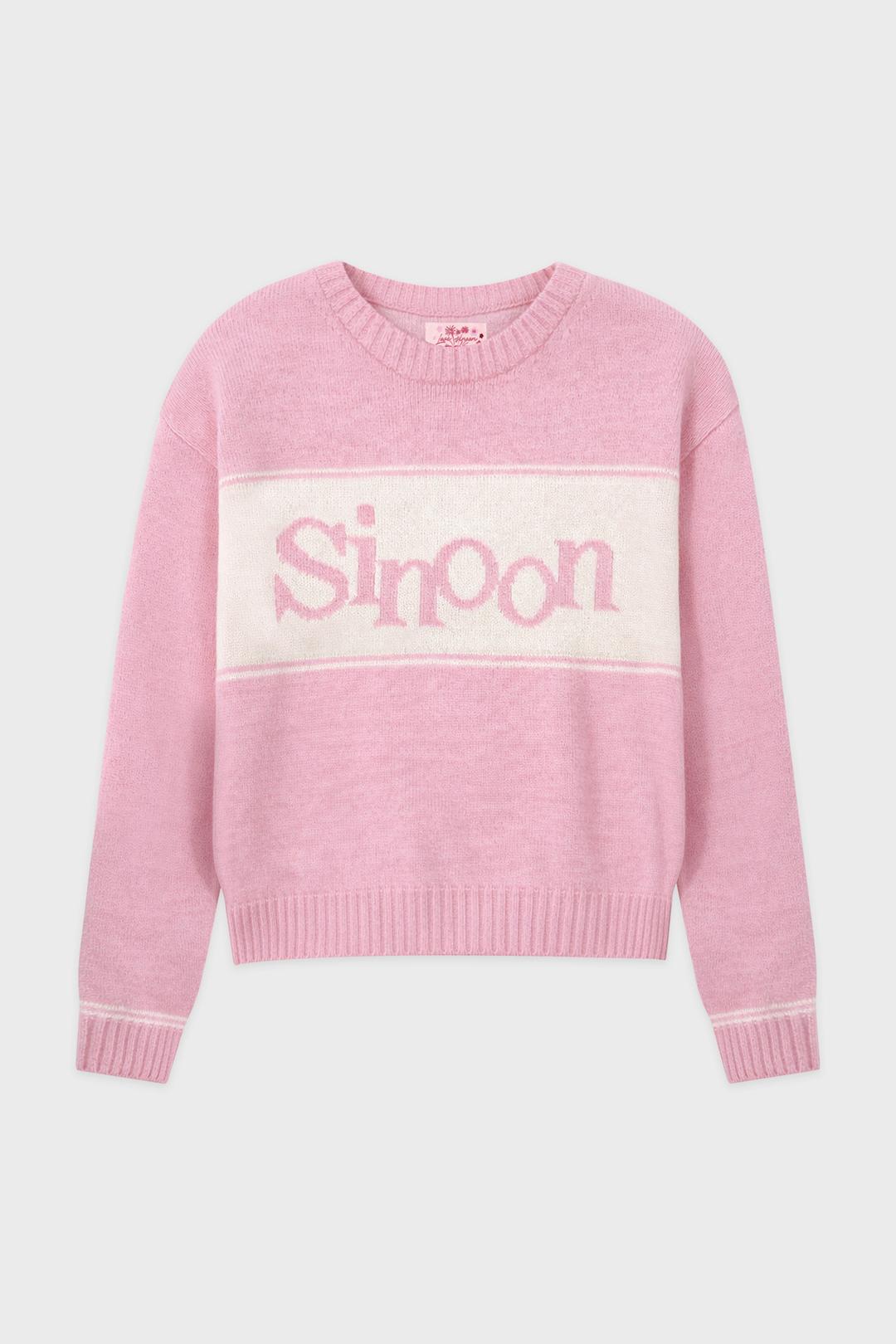 Pink X Sinoon Pullover Knit (Pink)