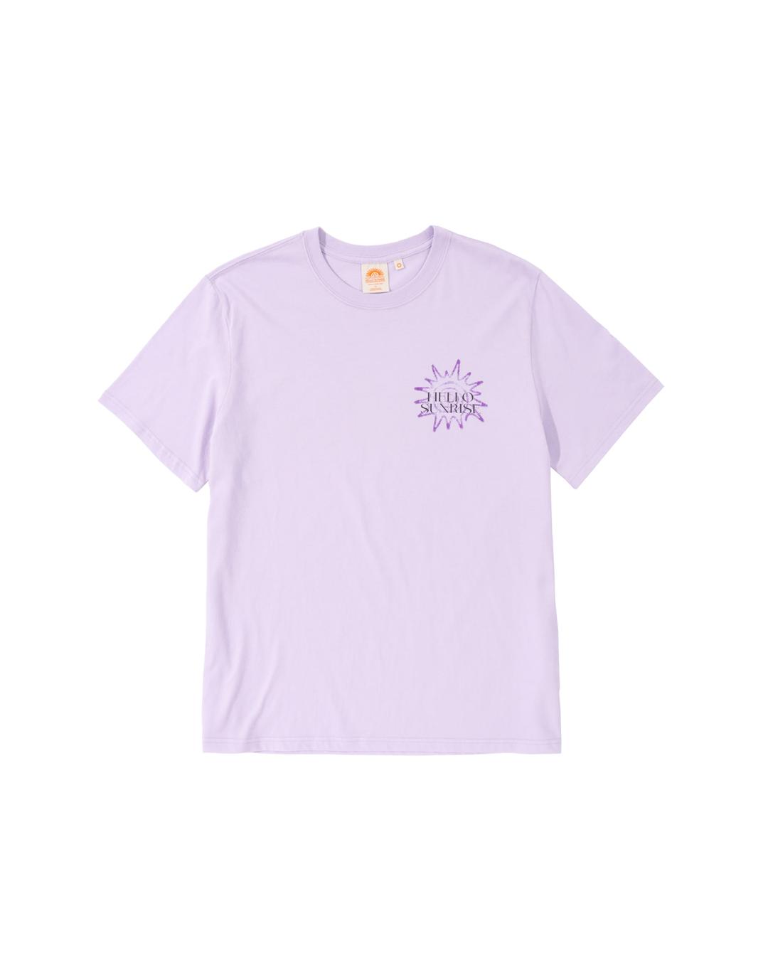 HS Sunburst Icon Tee_Light Purple