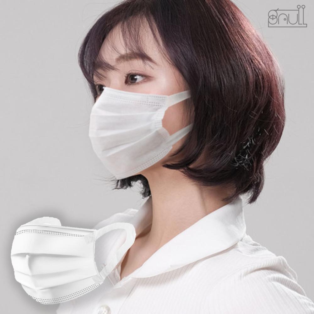 국산 귀편한 KF80 마스크 덴탈 귀가편한 비말차단 50매