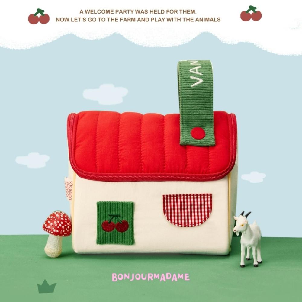 체리팜 하우스 파우치 2type 손잡이파우치