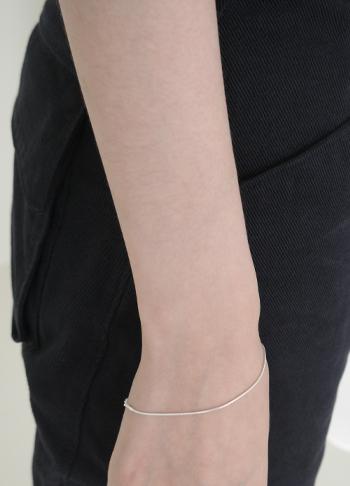 snake silver bracelet