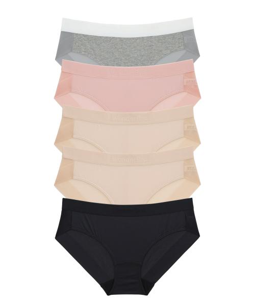 [5PACK] 볼륨 스포츠 아웃밴드 팬티