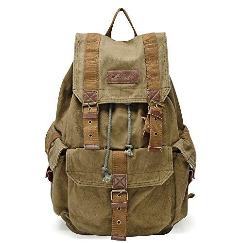 Gootium 21101 Specially High Density Thick Canvas Backpack Rucksack
