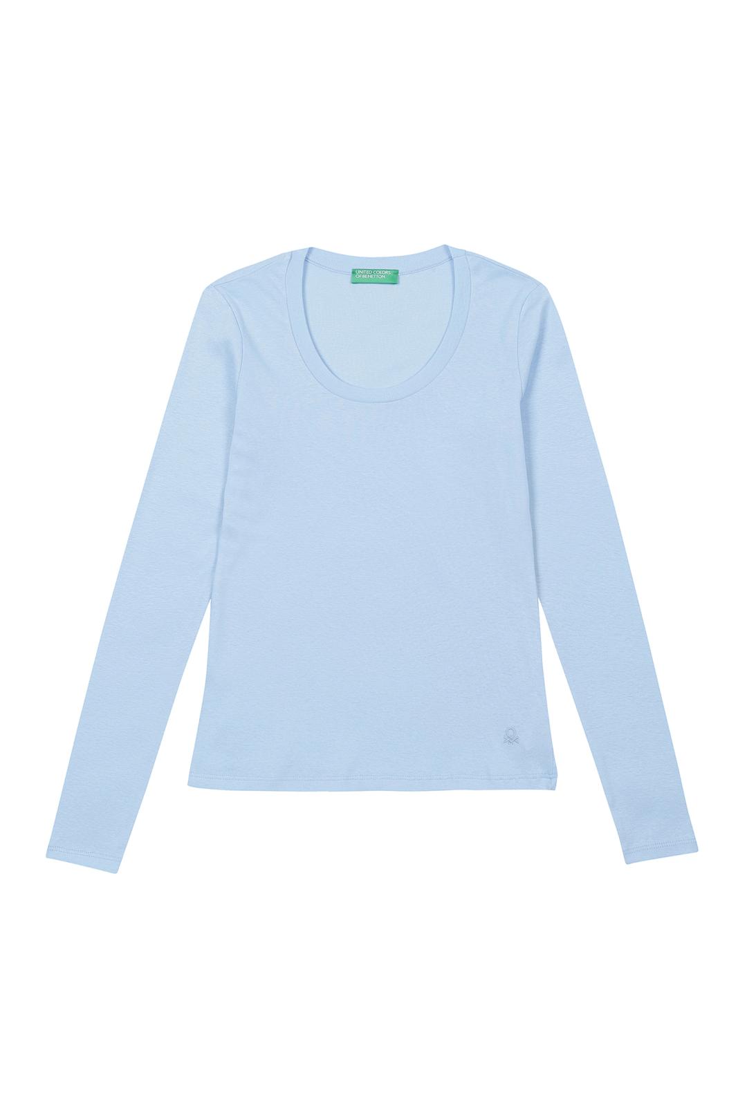 Round neck slim t-shirt