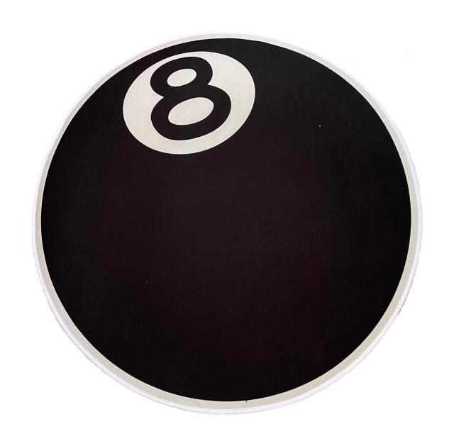 코지림 에잇볼 미니러그 8볼 체커보드 인테리어 미드센추리풍