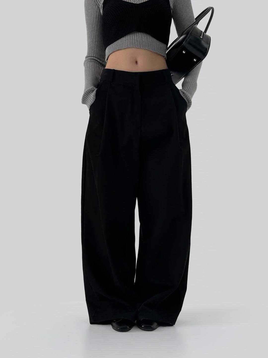 어텀 [made]버튼와이드팬츠