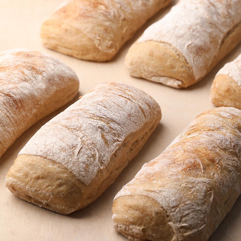 통밀 플레인 치아바타 빵 샌드위치빵