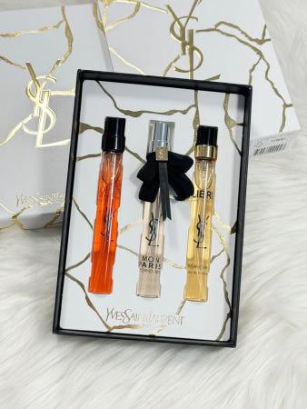 이런 상품 어때요? 입생로랑 기프트 세트 오드 퍼퓸 10ml X 3 블랙오피움, 몬파리스, 리브르
