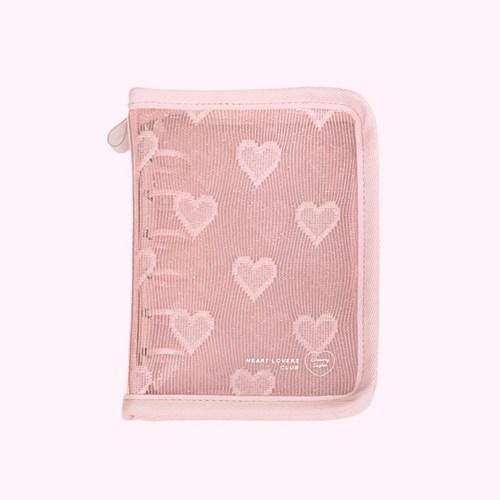 [A7] Heart Lover's Club: 6-ring diary cover