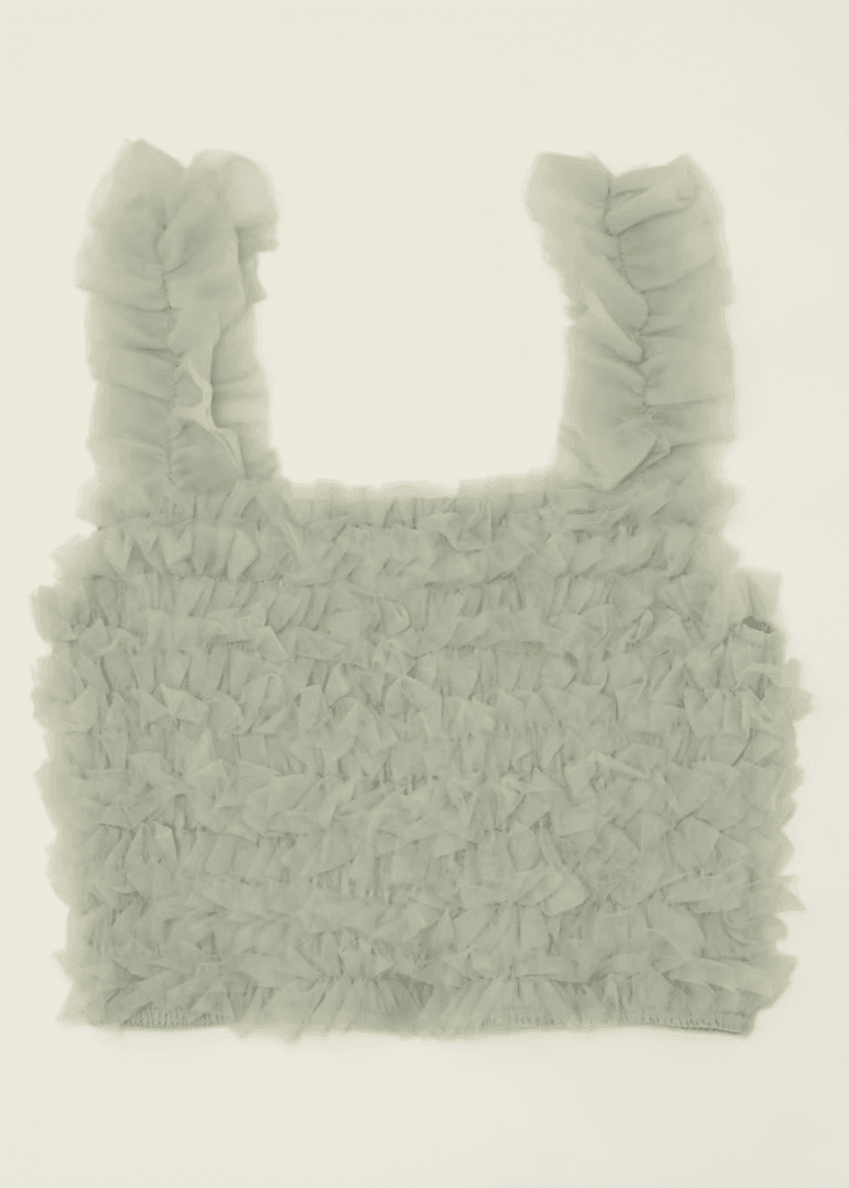 "Ballerina" fairy tulle bustier (mint)