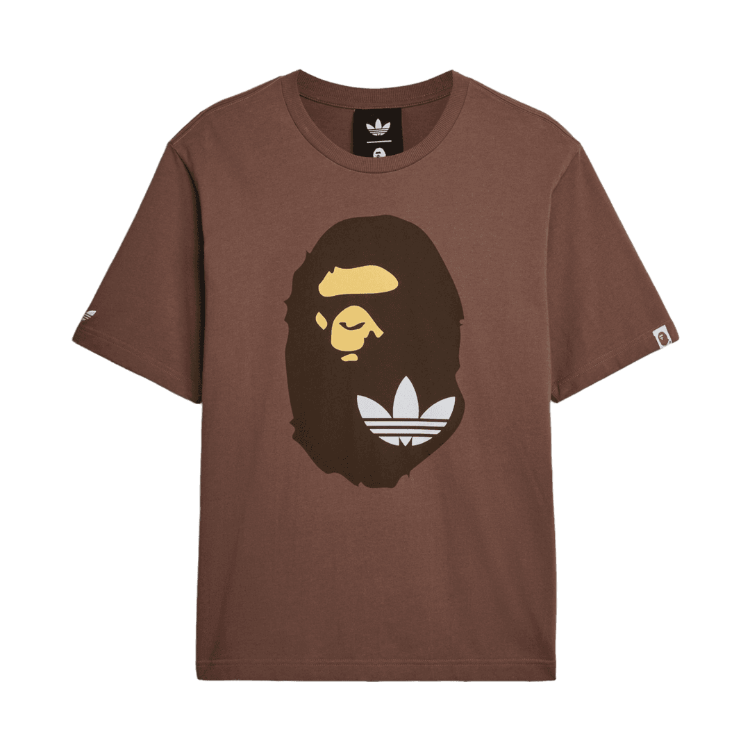 아디다스 x 베이프 숏슬리브 티셔츠 어스 스트라타 - KR 사이즈