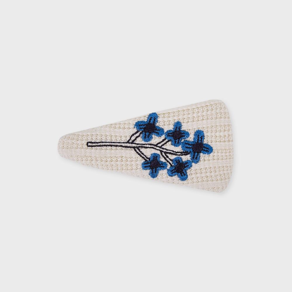 BK hair pin blue violet