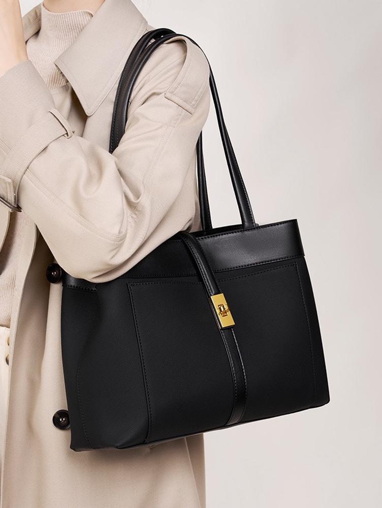 엘비 소가죽 숄더백 스퀘어 출근가방