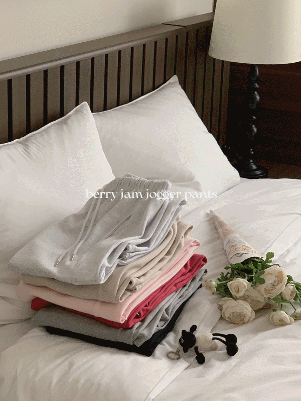 [3일간 무료배송+5%할인] (made) 베리 잼 조거 pants - 6color