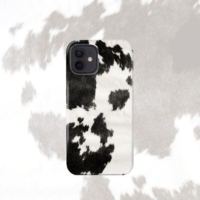 Fluffy Cow black 썸띵오드 하드케이스