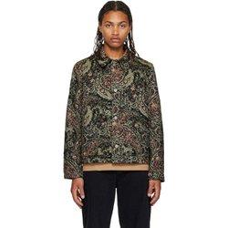 선플라워 멀티컬러 페이즐리 재킷 4114 BLACK