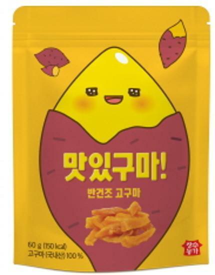 장수농가 맛있구마 반건조 고구마 60g