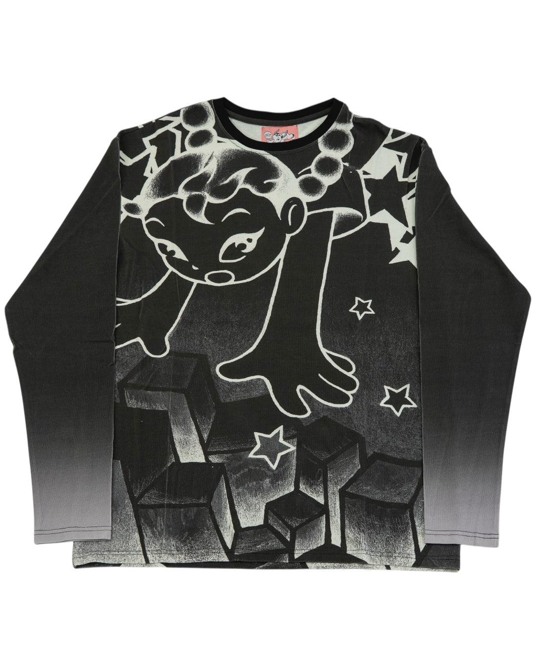 Y002725 Falling Star (Negative) Long Sleeve
