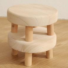 오동나무 앉은뱅이 다용도 받침대 2개 세트