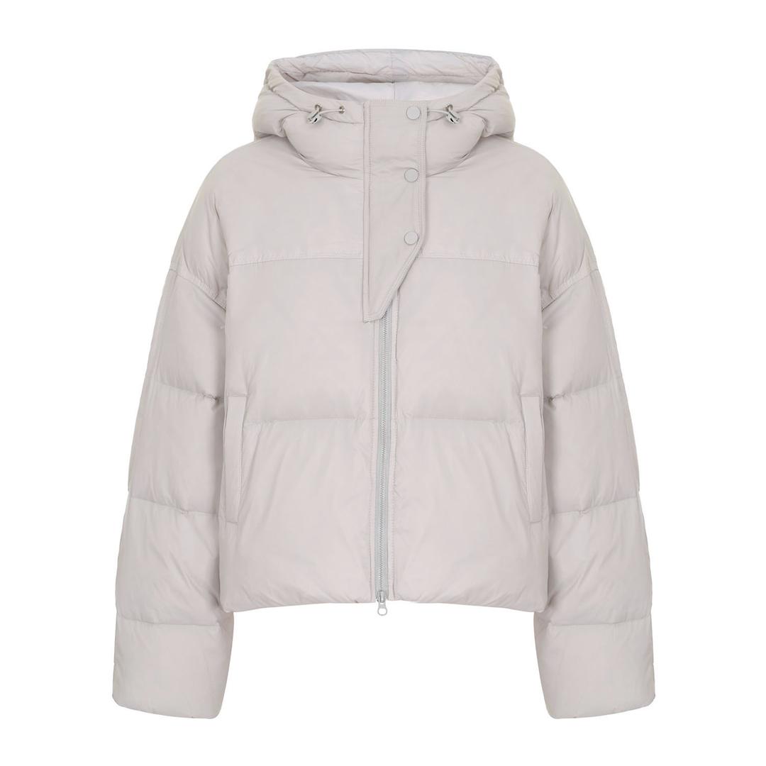 후드 숏 덕 다운 점퍼 APY4ZD02K