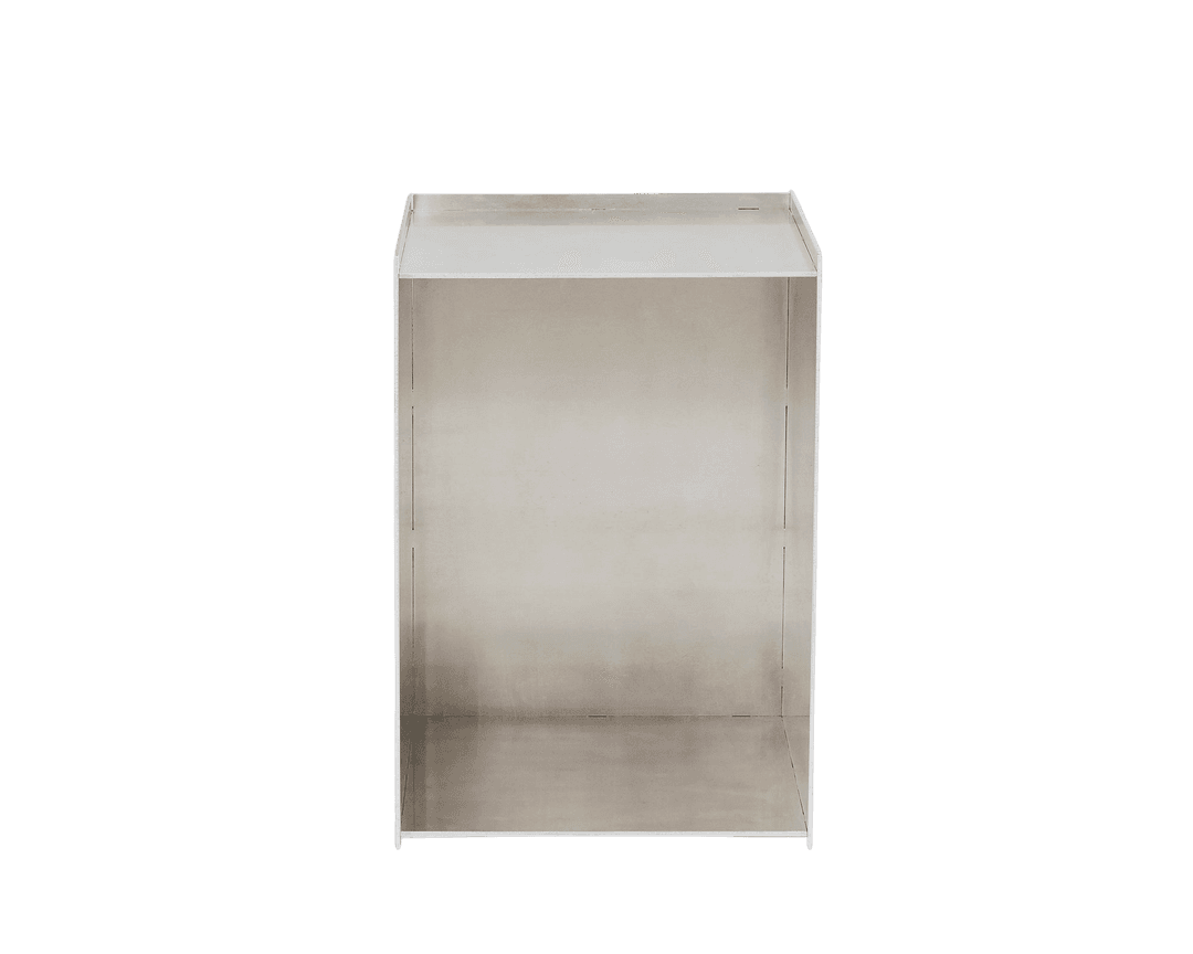 Rivet Box Table | Aluminum