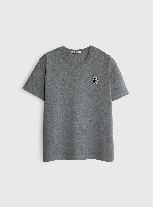 [20%] DAILY HALF SLEEVE T-SHIRT_GREY