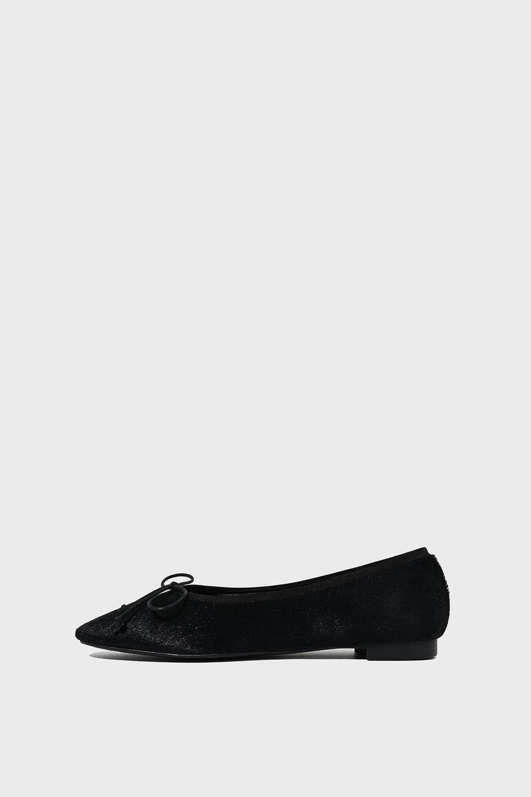 Miel Ballet Flat _Calf Hair
