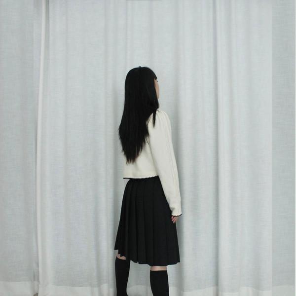 pleated skirt + belt (black) 주문폭주 배송지연