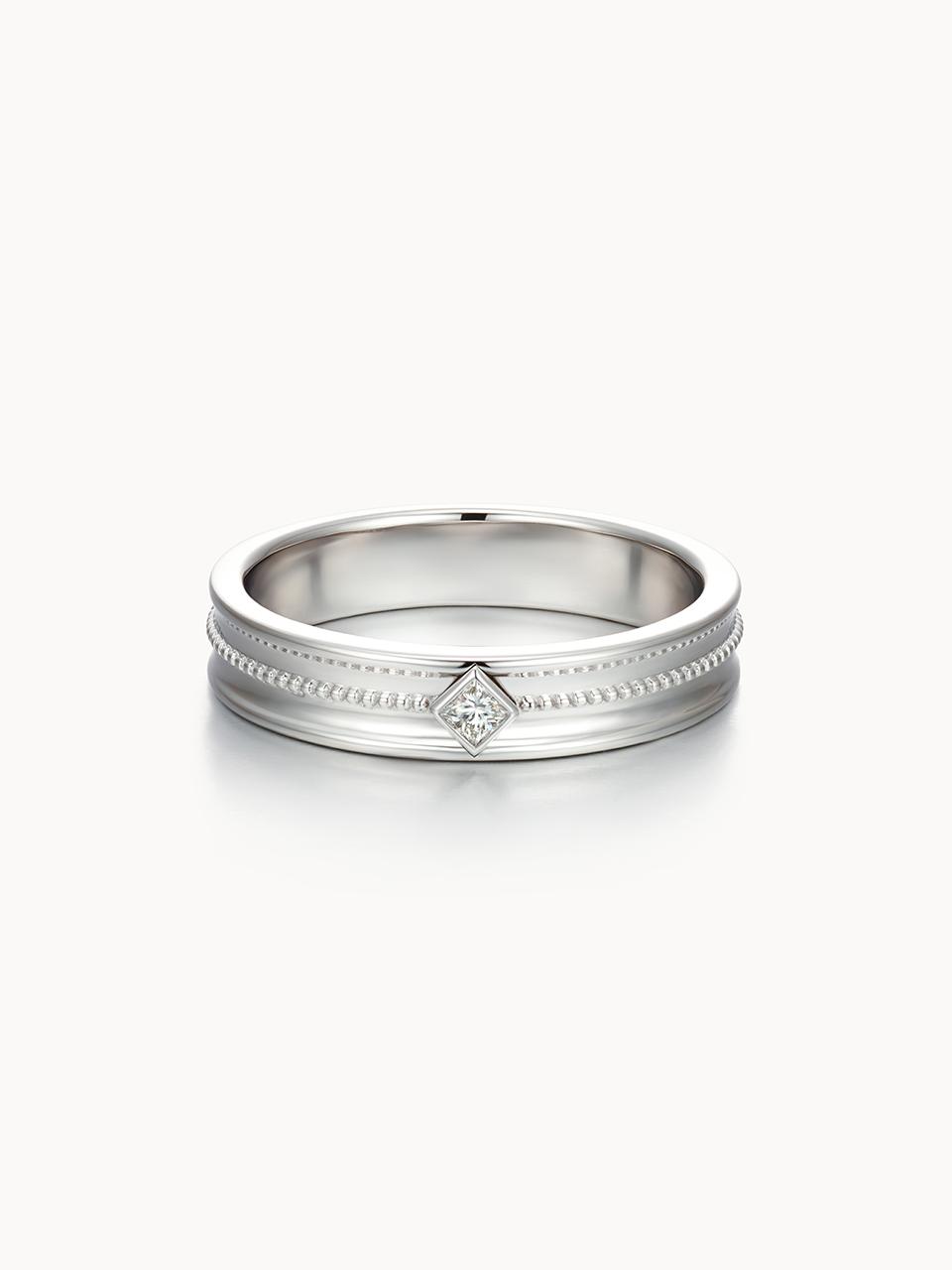 Memories Diamond Ring - 2.0mm Princess Cut Diamond