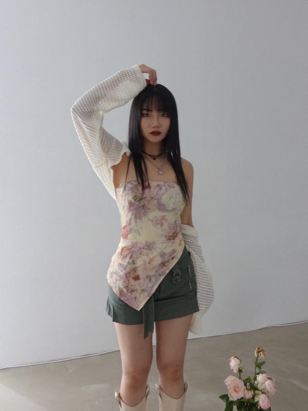 ♥︎ONLY VIVIC 316♥︎MARGUERITE UNBALANCE TUBE TOP