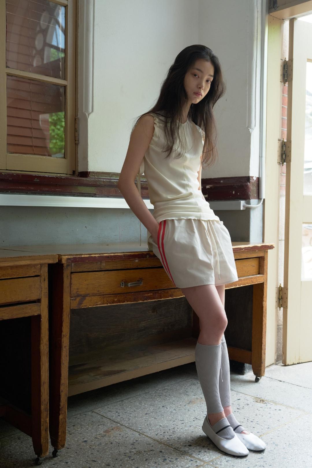 [12th] 2025 NEW THERI SHORT PANTS (CREAM)