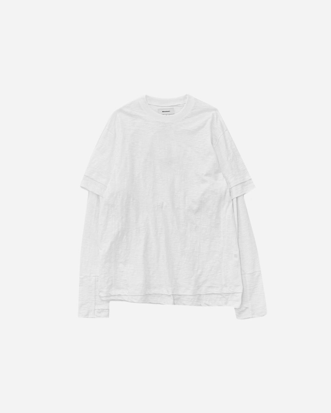 DOUBLE LAYERED TEE (OFF WHITE)